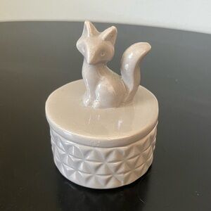Fox Decorative Trinket Dish